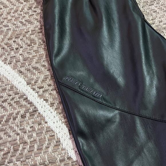 Smoke Rise Faux Leather Pants Womens Sz Small - Picture 4 of 6